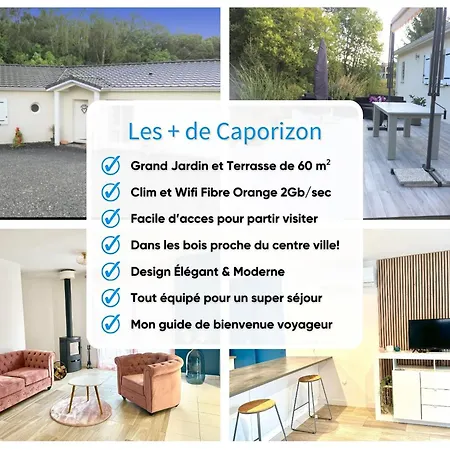 Caporizon -villa Pommier-6 Personnes-terrasse-jardin Casa vacanze